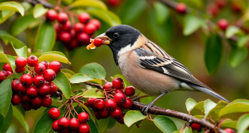 Провернула хитрый трюк с мишурой - спасла весь урожай: птицы ягод не клюют - странно, но работает