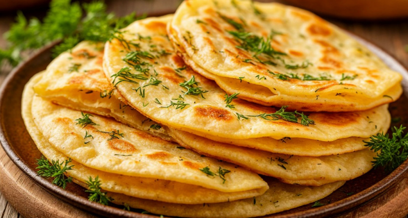 Потрясные лепешки за 15 минут: нужна всего лишь зелень и мука - вкуснее любых чебуреков 