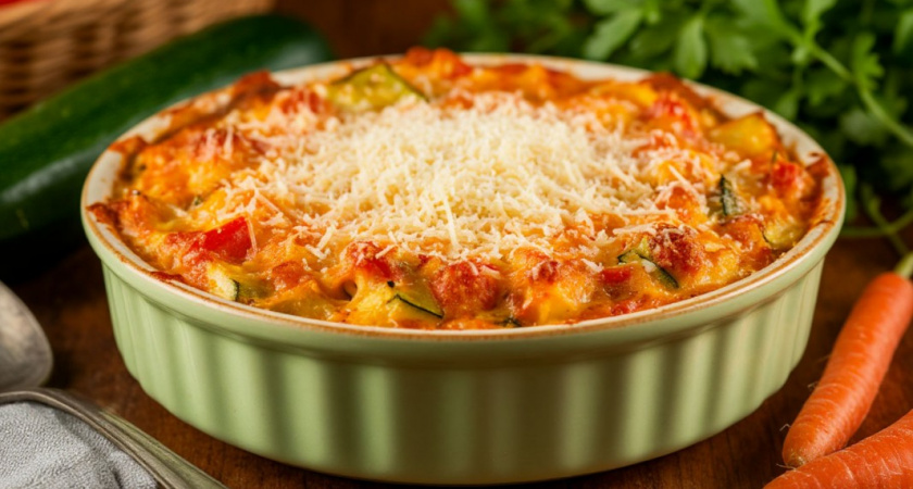 Пока сезон, готовлю чуть ли не каждый день кабачковую запеканку: получается нежная и воздушная - делюсь рецептом