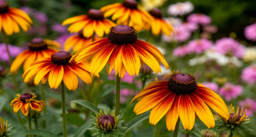 Эти цветы нельзя сажать в своем саду - они захватят целый участок: выдавливают все и разрастаются 