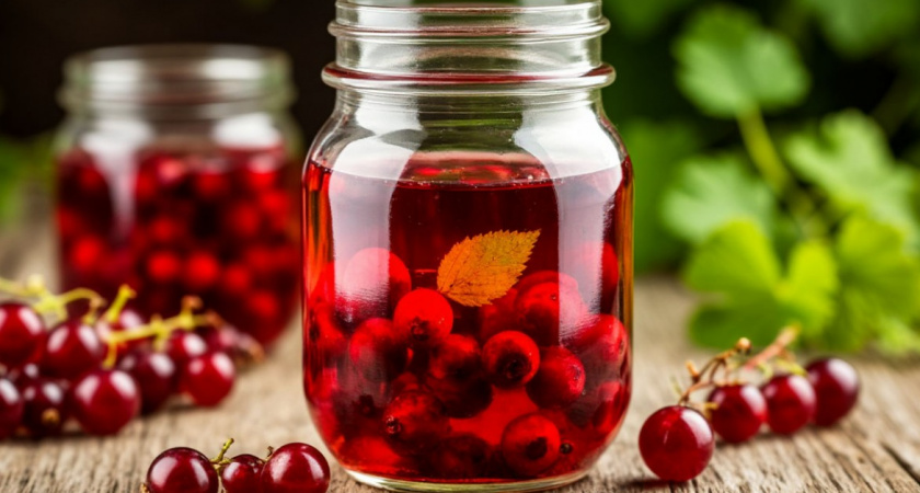 Этот компот из смородины все пьют без остановки: делюсь рецептом на 3-литровую банку