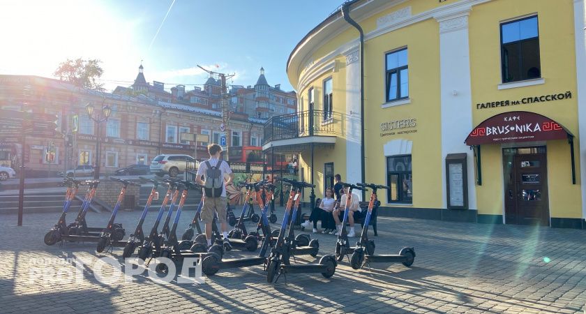 В Кирове введут правила парковки электросамокатов