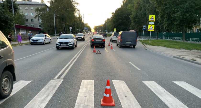 Кировчанка за рулем Hyundai сбила женщину на пешеходном переходе