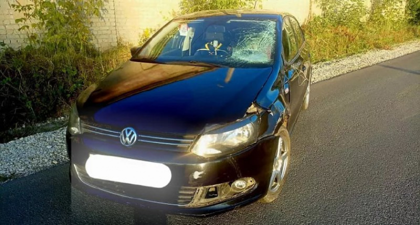 15-летний подросток оказался под колесами иномарки в Вятскополянском районе