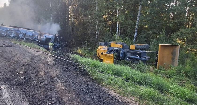Установлена личность погибшего в ДТП водителя автоцистерны в Орловском районе