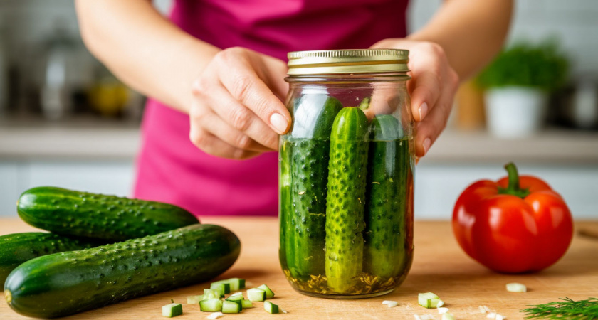 Быстро и просто готовлю малосольные огурчики: друзья назвали способ "странным", но теперь тоже так делают