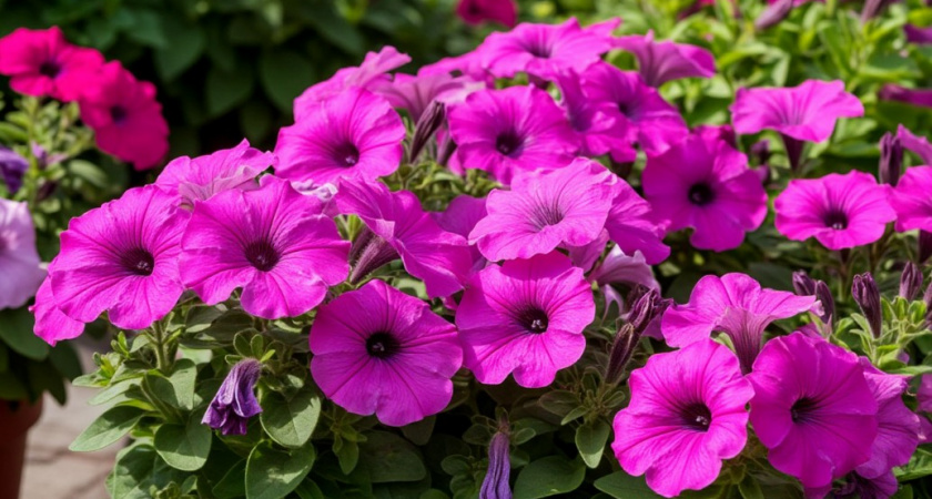 Петунии цветут как сумасшедшие – раскрыла секретную схему подкормок для роста