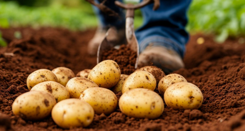 Выкапывайте картофель только в эти дни августа - будет храниться месяцами без потери вкуса и твердости