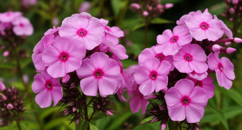 1 стакан на 10 л. - и флоксы изумят вас пышными шапками