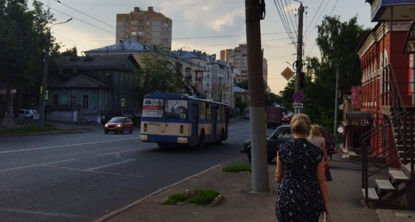 Власти Кирова подтвердили планы ликвидировать троллейбусный маршрут №5