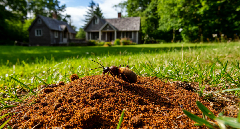 Избавилась от муравьев, не раскапывая муравейник: посыпала и забыла про них на все лето