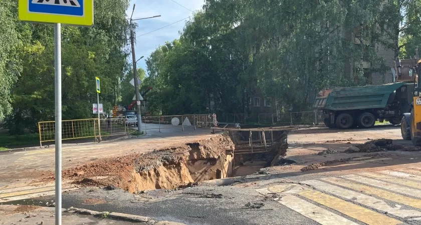 В Кирове на улице Казанской временно перекроют движение транспорта