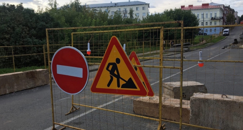 По одной центральной улице в Кирове приостановят движение, по второй – ограничат