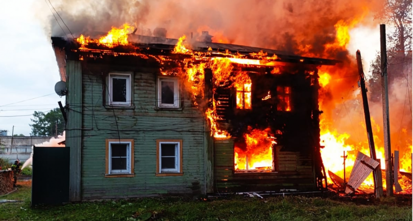 В Советске 10-летний мальчик вывел из охваченного огнем дома соседей