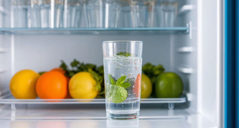 Уходя из дома всегда ставлю стакан воды в холодильник и происходит "чудо" - секрет, который пригодится каждой хозяйке