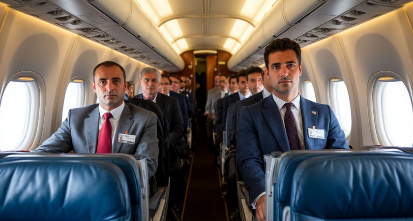 Почему иностранцы всегда сидят на своих местах в самолете: спросила итальянца