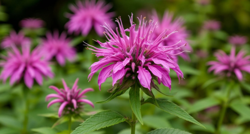 Ни капли воды за лето, а она цветет - весь сад в алых шарах в августе