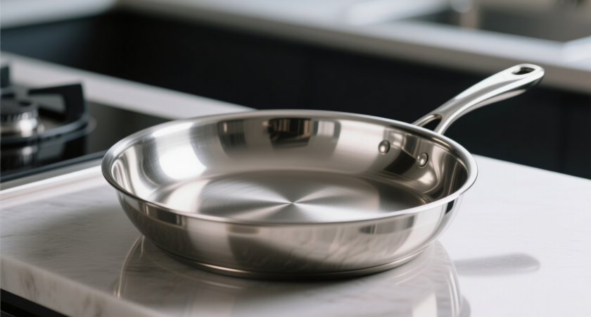 Кипятим 1 ложку, и сковородка сияет как новая: нагар отлипнет, а еда больше не будет пригорать