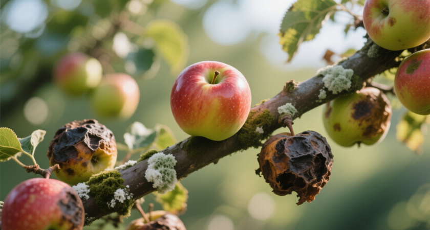 Что делать с яблоней, если плоды гниют прямо на ветке: советы опытного биолога