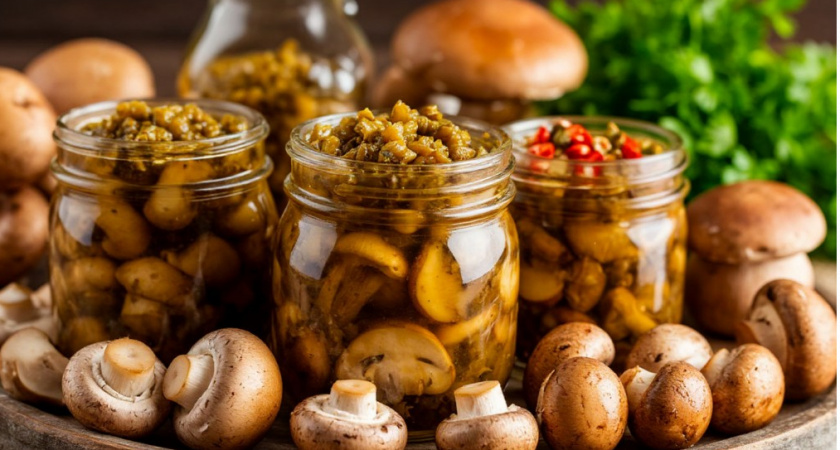 Соленые грибы - как у бабушки в деревне. Летний быстрый рецепт засолки ассорти