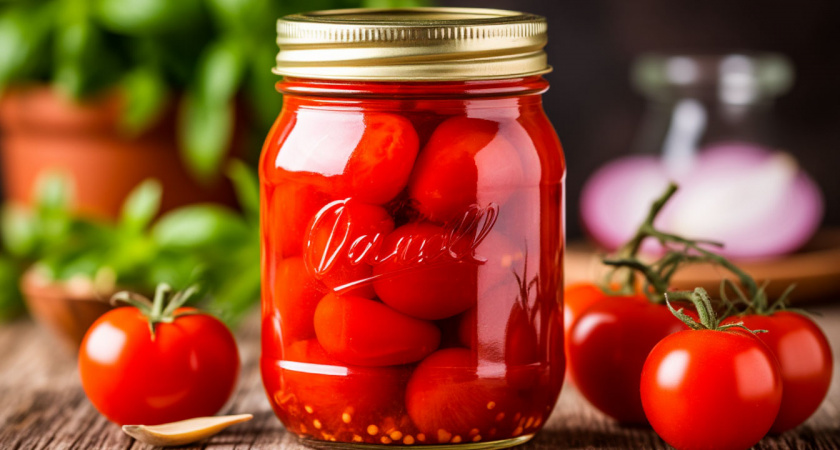 Это наши любимые помидоры на зиму: вкус невероятный, но говорят так нельзя