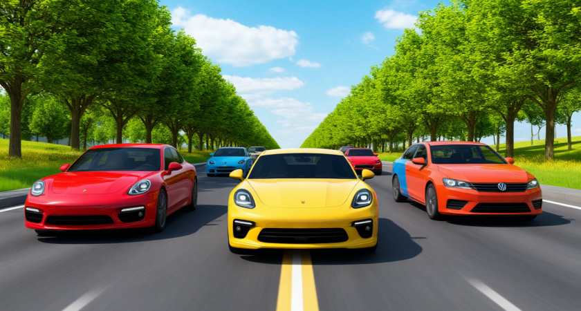 Красные, чёрные, зелёные: что означают разные цвета номеров автомобилей