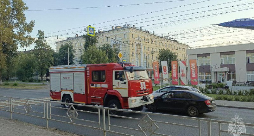 Садовый дом вспыхнул в Кирово-Чепецком районе 