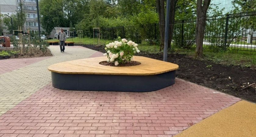 В Кирове на Северной набережной завершилось обустройство нового Филейского парка