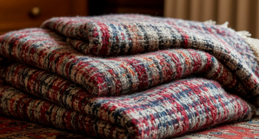 Метод двух половин. Нашла способ, как постирать тяжелое одеяло в машинке