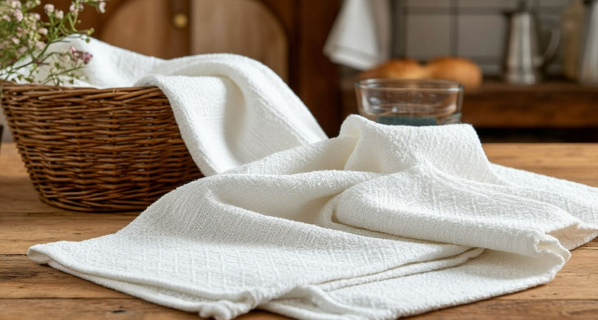 3 ст. л. на 5 л. воды - и белые полотенца засияют с новой силой: делюсь секретным способом без кипячения и стирки