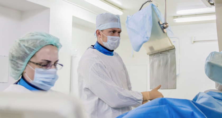 В кировском сосудистом центре выполняют современные операции по стентированию сосудов сердца