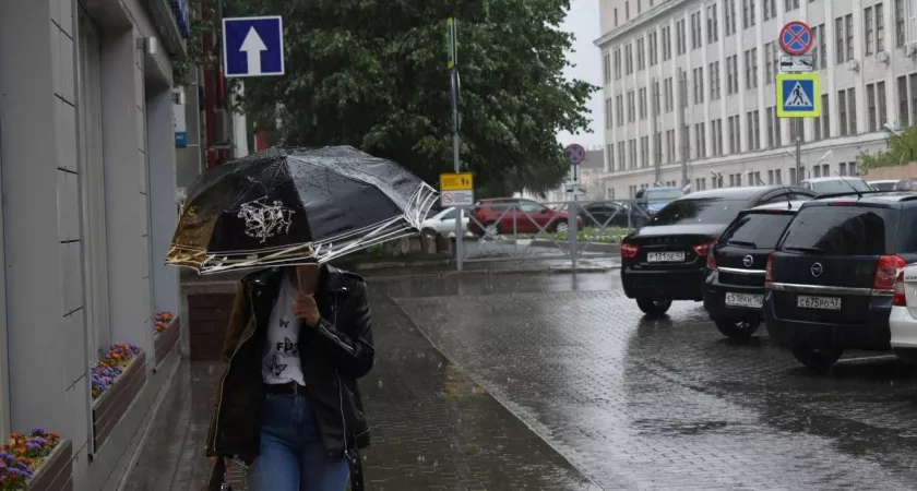 В Кирове ожидаются грозы и кратковременные ливни