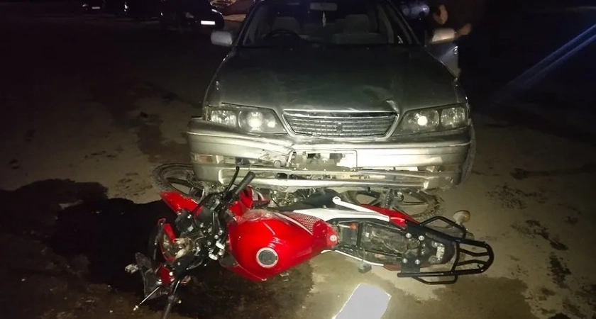 В Кильмезском районе два подростка пострадали в аварии с автомобилем и мопедом