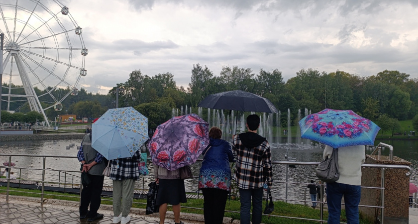 В Кировской области из-за сильного дождя объявлено метеопредупреждение