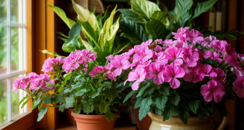 Осенью устала от желто-коричневых пятен на комнатных цветах - нашла способы помочь: привожу их "в чувства" 5 действиями