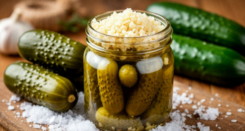 Огурчики «в снегу» - самая волшебная закуска: готовлю на зиму, но съедаем уже к концу осени - в восторге все