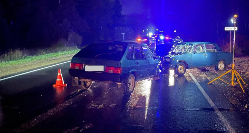 Пьяный пенсионер на "семерке" устроил ДТП с тремя пострадавшими под Кировом
