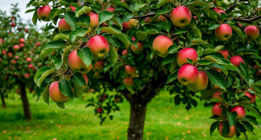 Яблони усыпаны плодами благодаря старому совету Мичурина: делаю так каждую осень - у соседей такого урожая никогда не было