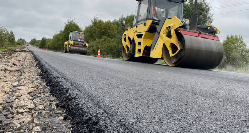 В Кировской области ремонт дороги Фаленки - Леваны завершен на 85 процентов