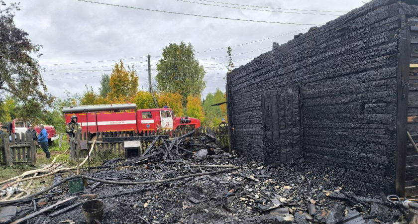 Высыпанная на пол печная зола спровоцировала мощный пожар в Богородском округе