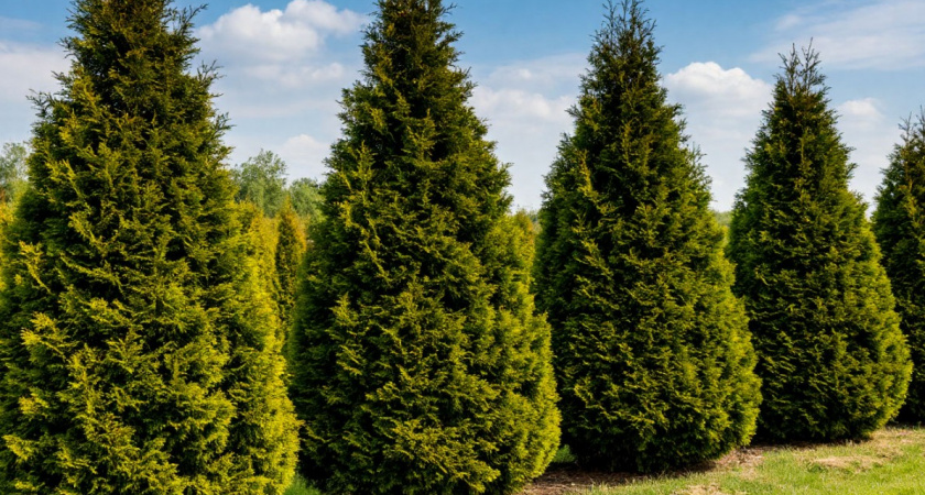 Больше не посажу туи - они сохнут и болеют: нашла для живой изгороди 2 варианта в 10 раз лучше и дешевле 