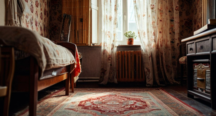 Почему в советских квартирах вешали ковры на стену - 2 важные причины