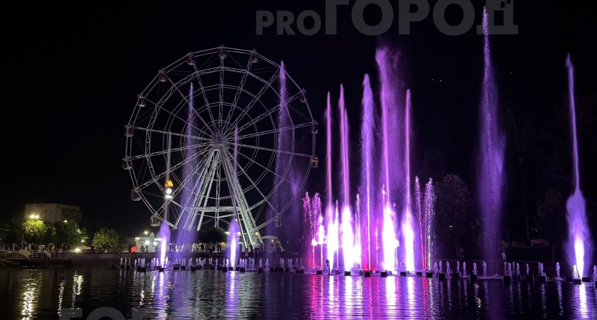 Кировчанам назвали дату и точное время открытия нового фонтана в парке у цирка