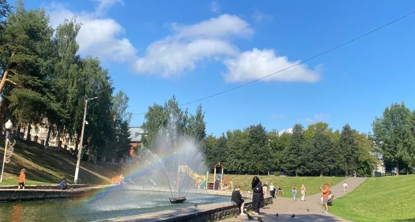 В Кирове ожидается теплая погода с переменной облачностью