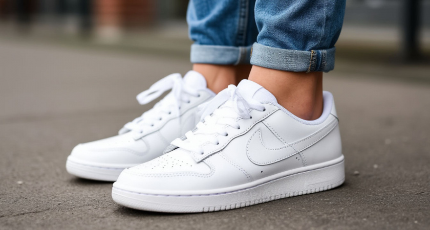 Белые кроссовки вновь засияют как новые: берем 2 средства, которые есть на кухне у каждого