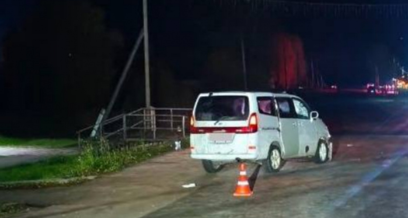 В Верхнекамском районе водитель минивэна сбил сразу трех пешеходов