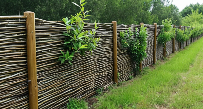 Вместо забора посадила по границе участка 3000 черенков: вот что с ними стало за 3 года - лучшего решения и представить не могла 