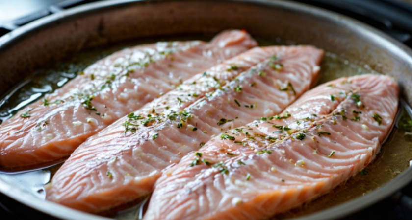 Замачиваю рыбу перед жаркой в рассоле - и сама удивляюсь своей смекалке: результат просто "бомбический". Вот зачем 