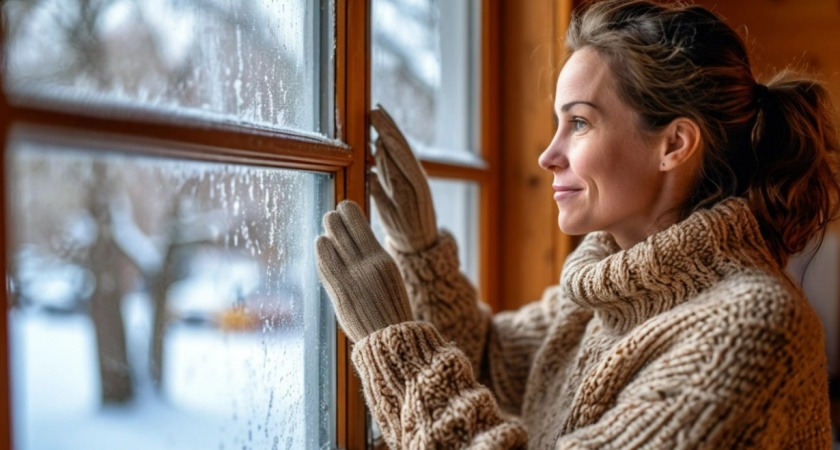 Беру туалетную бумагу - и "роза ветров" больше не страшна: из окон не дует и подоконник теплый всю зиму