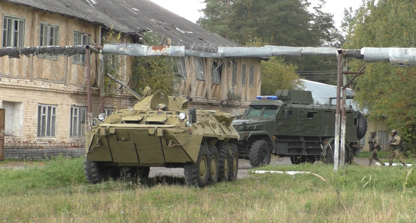 Под Кировом силовики обезвредили условных террористов, запускающих БПЛА